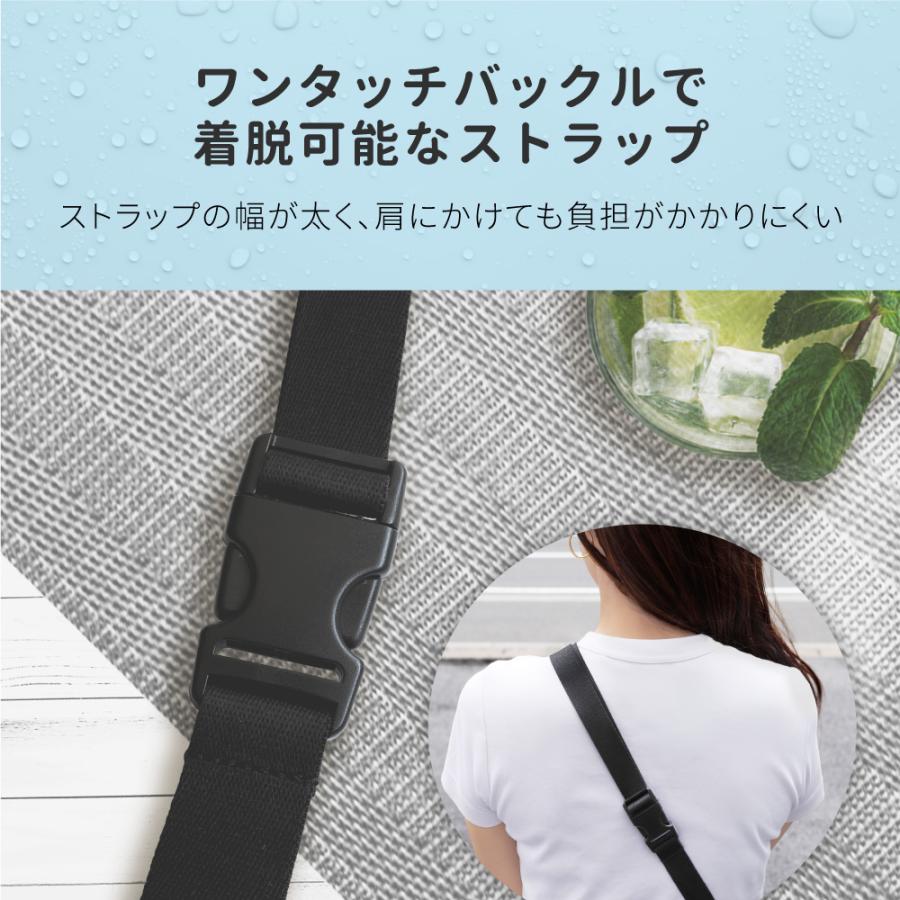 OWLTECH オウルテック サコッシュ ストラップ付 防水 IPX8 iPhone 携帯 大型スマホ 6.7inch FaceID 認証対応 操作可能 お風呂 海水浴 マリン OWL-WPBAG09 |  | 06