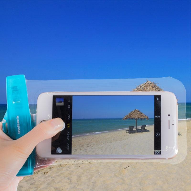 OWLTECH オウルテック 防水ケース ソフトタイプ ネックストラップ付 携帯電話 スマホ ライトブルー/ピンク/クリア/ブラック OWL-WPCSP12 |  | 01