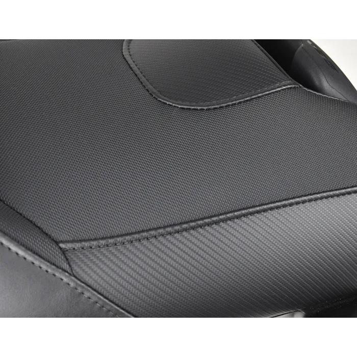 RIVA パッセンジャーリアシート シートカバー ブラック ステッチ入 RXP-X 300(21-) racing RS5-190-1R ...