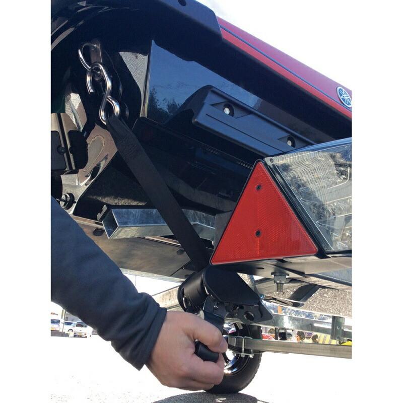 トレーラー 収納式トランサムタイダウン ステンレス 2個セット トレーラー 収納式トランサムタイダウン ステンレス 2個セット