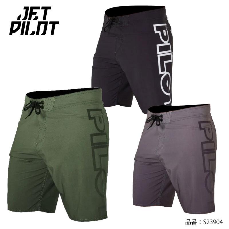 ジェットパイロット JETPILOT ボードショーツ メンズ DIVIDED BOARDSHORTS ディバイド 黒/オリーブ/チャコールグレー 30/32/34/36 S23904 | JETPILOT