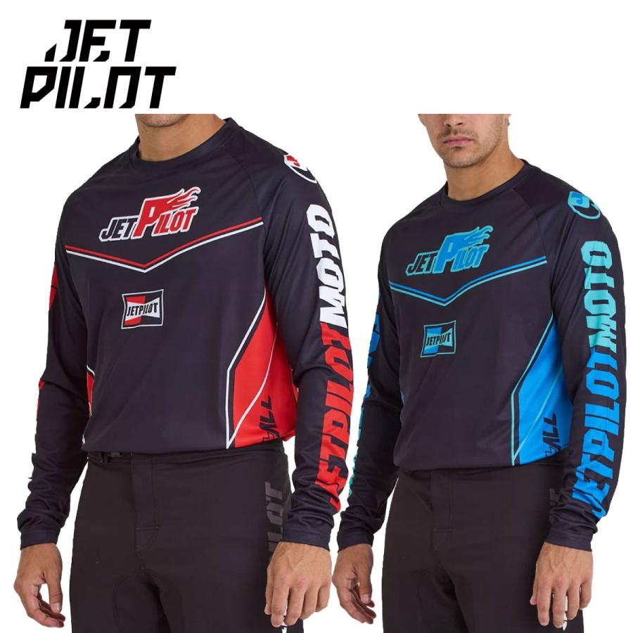 JETPILOT ジェットパイロット ラッシュガード メンズ RX MOTO JERSEY ジャージ ジェットスキー S24618  2025新作 | JETPILOT