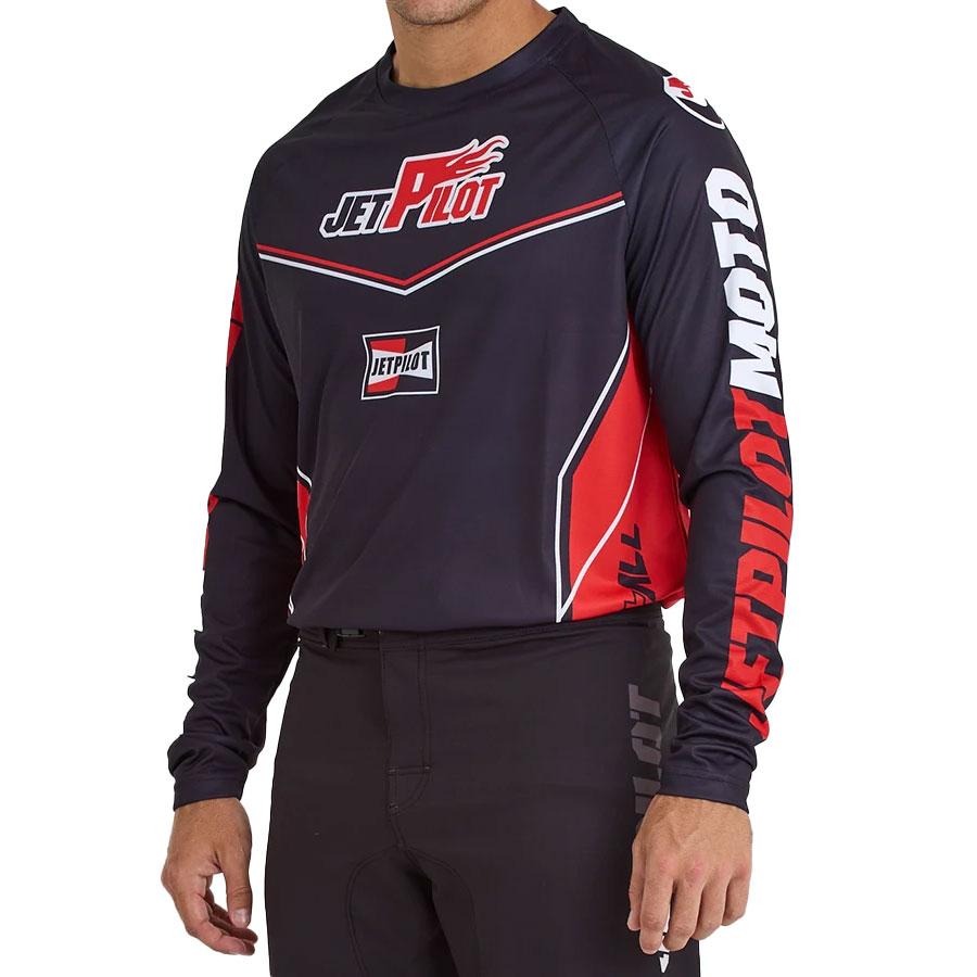 JETPILOT ジェットパイロット ラッシュガード メンズ RX MOTO JERSEY ジャージ ジェットスキー S24618  2025新作 | JETPILOT | 05