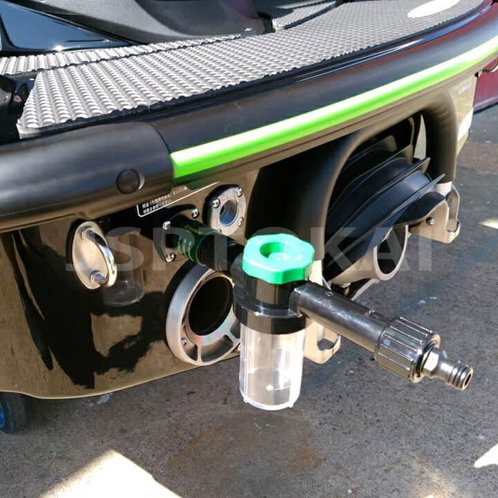 ソルトアウェイ エンジンフラッシングパッケージ 946ml KAWASAKI