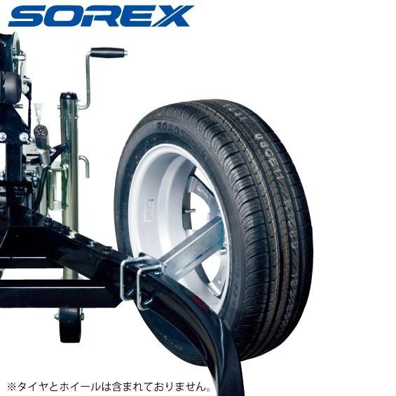 ソレックス SOREX  スペアタイヤ ブラケット  サイドフレーム用  純正 SRX-141-1｜jsptokai