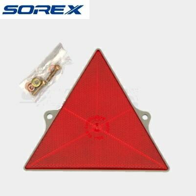 ソレックス 三角反射板 リフレクター 取付け左右穴 灯火類 トレーラー部品 ボートトレーラー St 015 St 015 Jsptokai 通販 Yahoo ショッピング