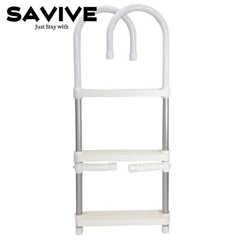 アルミラダーステップ 3段 ボート小型船舶 船用品