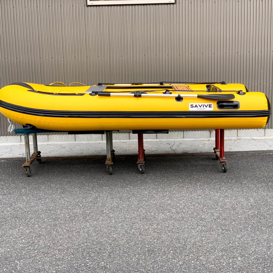 SAVIVE サバイブ ゴムボート 4人乗り ミニボート スペシャルセット (イエロー) HONDA ホンダ 2馬力船外機付 インフレータブルボート SV-IBA300H-SP |  | 11