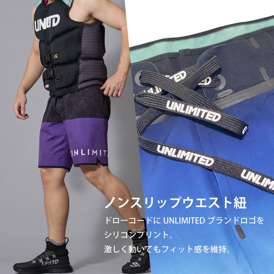 UNLIMITED アンリミテッド ボードショーツ メンズ ジェットスキー