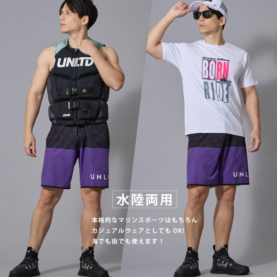 UNLIMITED アンリミテッド ボードショーツ メンズ ジェットスキー