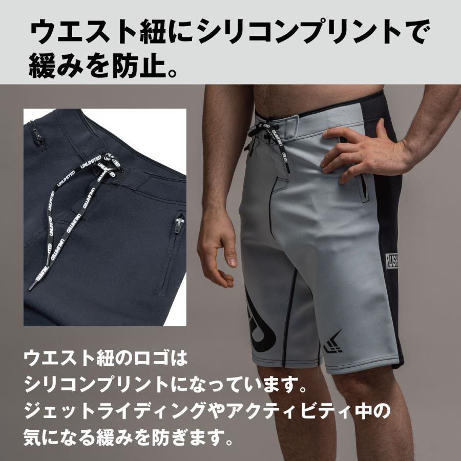 UNLIMITED アンリミテッド ネオショーツ ネオパンツ サーフィン ジェットスキー ネオプレン 海パン 水着 ウェットスーツ UBS2350 |  | 01