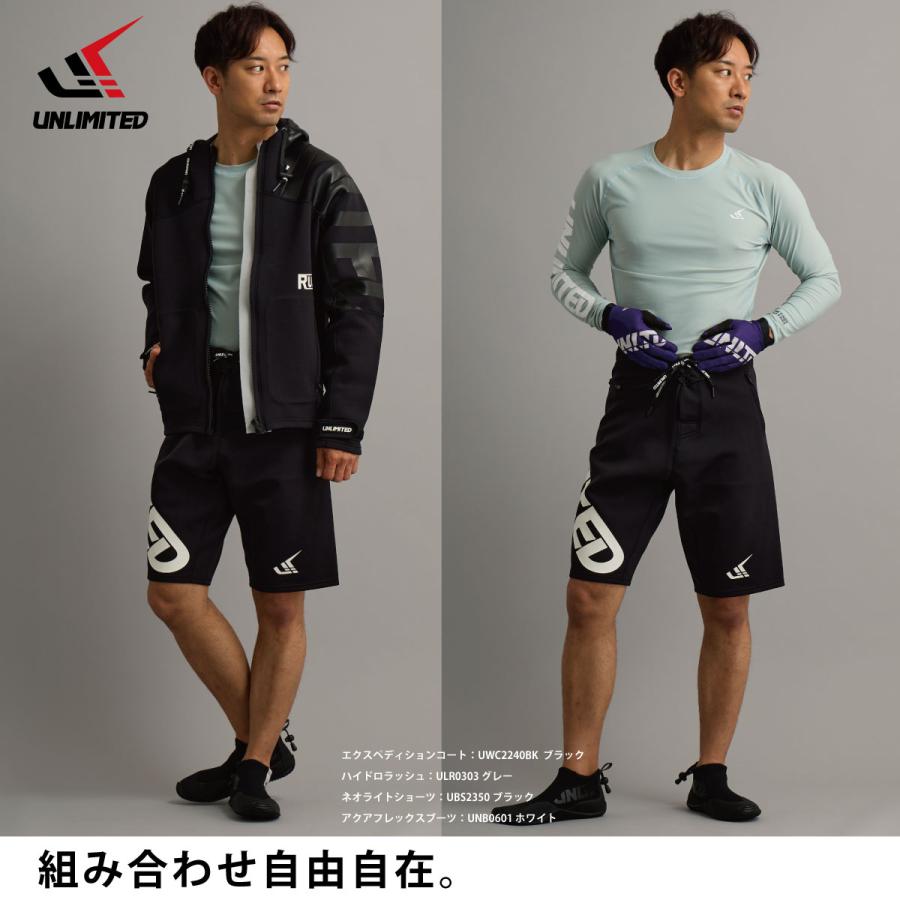 UNLIMITED アンリミテッド ネオショーツ ネオパンツ サーフィン ジェットスキー ネオプレン 海パン 水着 ウェットスーツ UBS2350 |  | 04