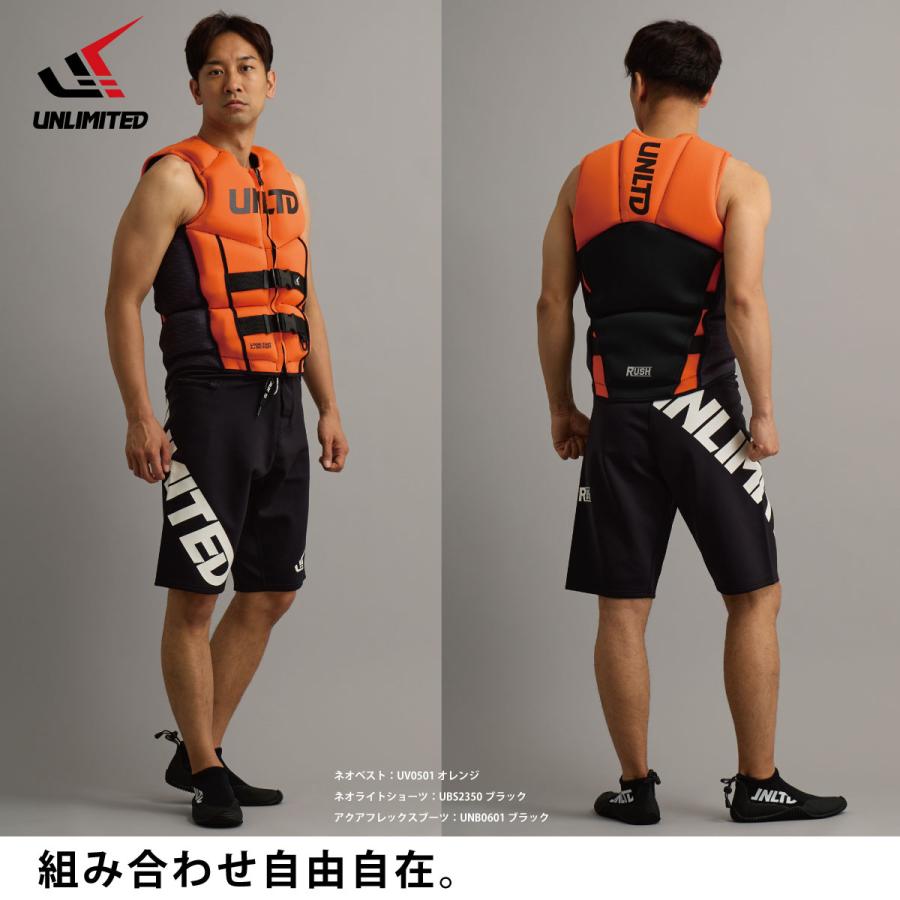 UNLIMITED アンリミテッド ネオショーツ ネオパンツ サーフィン ジェットスキー ネオプレン 海パン 水着 ウェットスーツ UBS2350 |  | 09