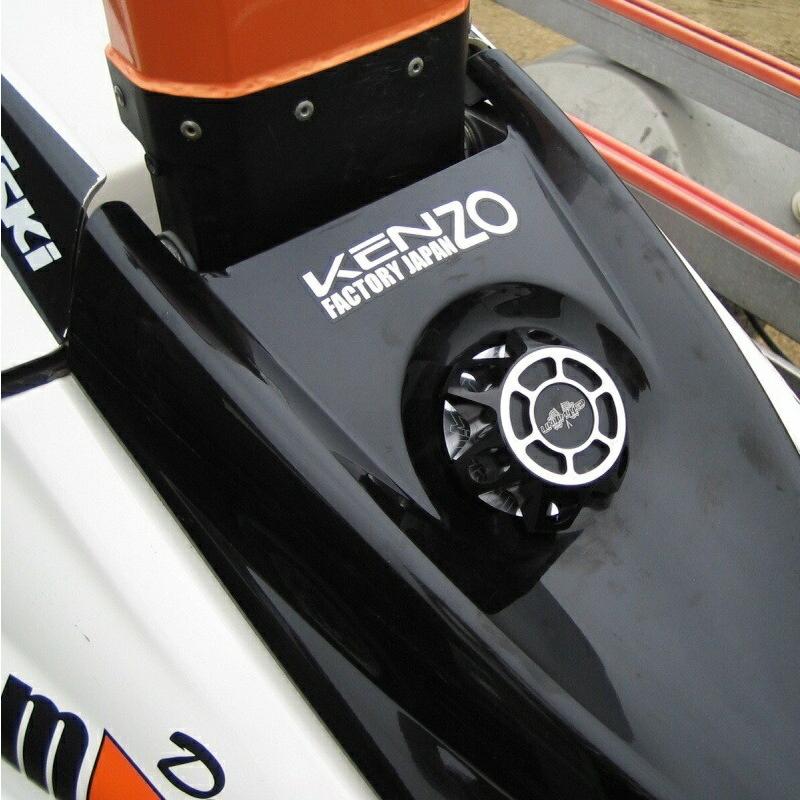 【限定品】 UNLIMITED アンリミテッド Kawasaki ビレットフューエルキャップ 水上オートバイ用