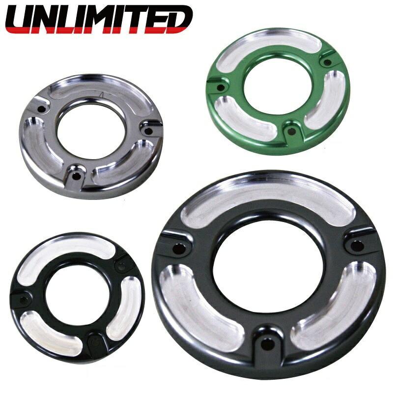 UNLIMITED アンリミテッド エキゾーストカバー TYPE2 Kawasaki