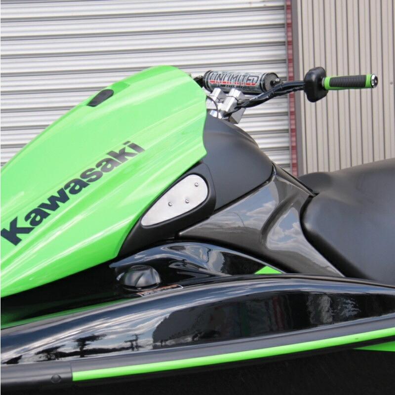 UNLIMITED アンリミテッド ミラーブロックオフ Kawasaki カワサキ 15F(-19)/12F(05-07) ジェットスキー 水上バイク マリンジェット UL46006 | UNLIMITED | 04