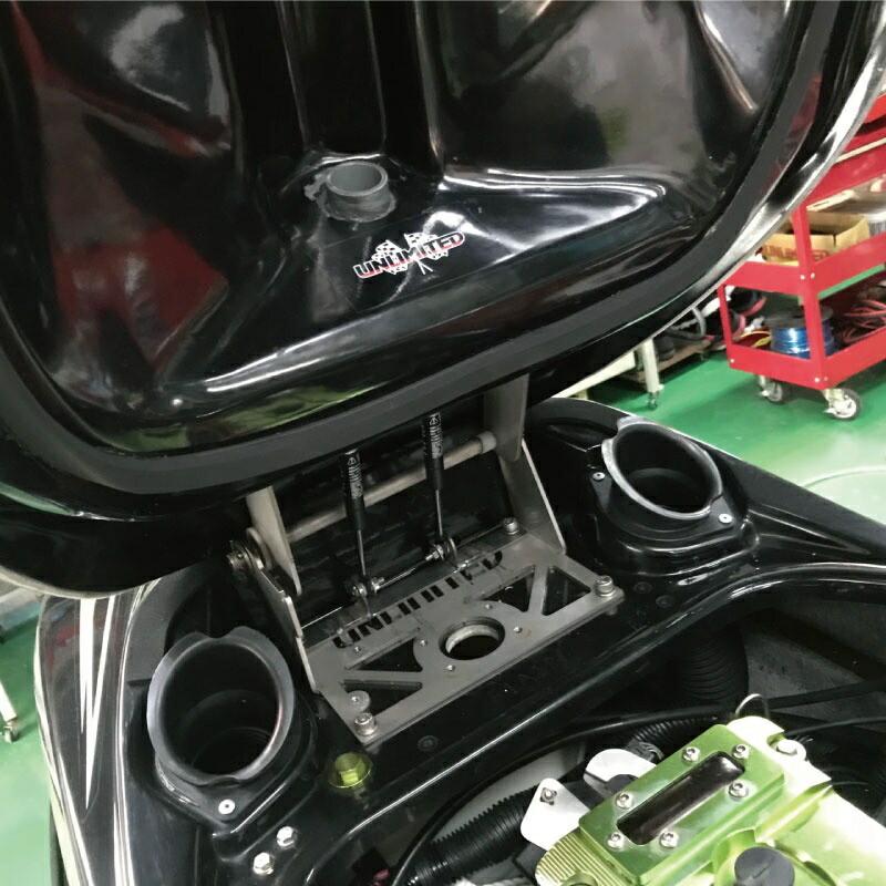 UNLIMITED アンリミテッド Kawasaki フードダンパーキット NEW SX-Rトランスフォームフード装着艇専用 Kawasaki 水上バイク ジェットスキー UL46101 | UNLIMITED | 02