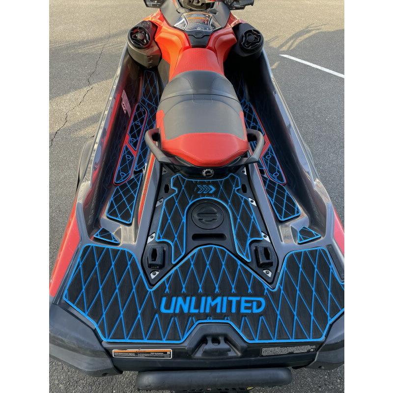 UNLIMITED（アンリミテッド） SeaDoo デッキマット テープ付 RXT-X