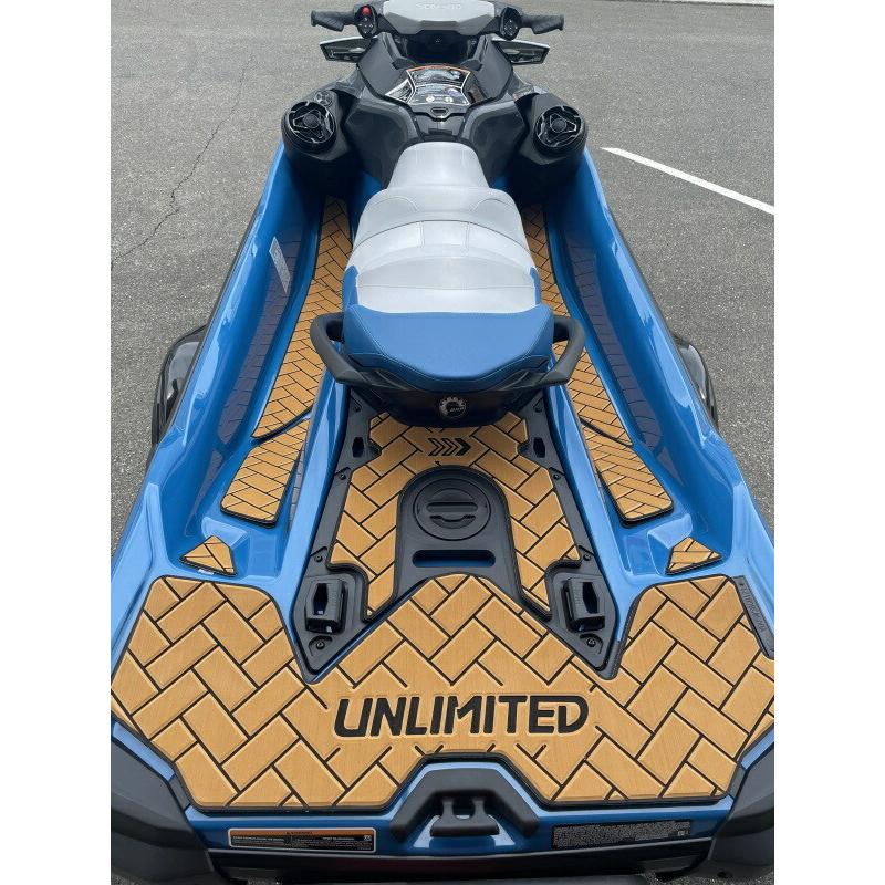 UNLIMITED アンリミテッド SeaDoo デッキマット テープ付 RXT230 UNLIMITED アンリミテッド SeaDoo デッキマット テープ付 RXT230
