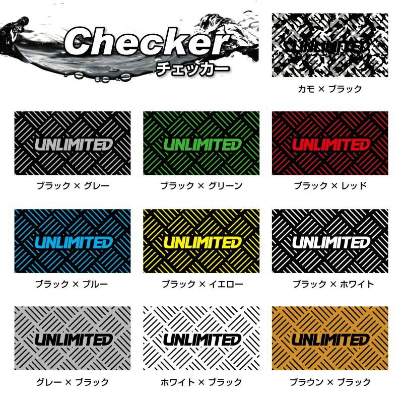 SEADOO デッキマット テープ付き RXT-X チェッカー 各色 UNLIMITED