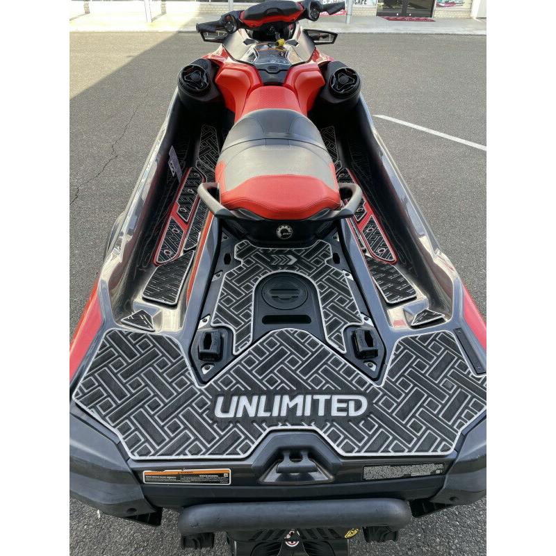 UNLIMITED アンリミテッド SeaDoo デッキマット テープ付 RXT-X レクタングル 各色 BOMBARDIER ジェットスキー 水上バイク UL51131 | UNLIMITED | 01