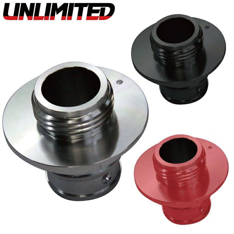 UNLIMITED アンリミテッド ビレットフューエルフィーラー 全3色 黒 シルバー 赤 水上バイク ジェットスキー マリンジェット UL53005 | UNLIMITED