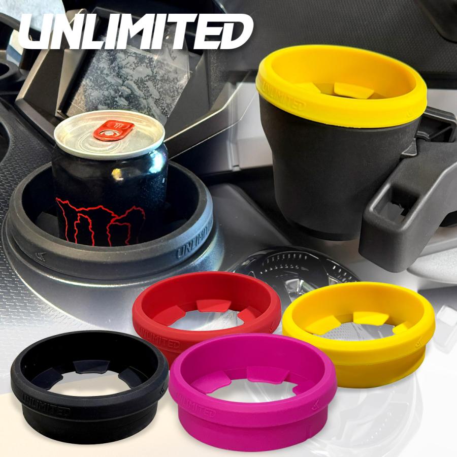 UNLIMITED アンリミテッド シリコンカップホルダー ヤマハ FX用 (2019-) / BRP 純正カップホルダー用 Yamaha Sea Doo ジェットスキー UL60010 の商品画像