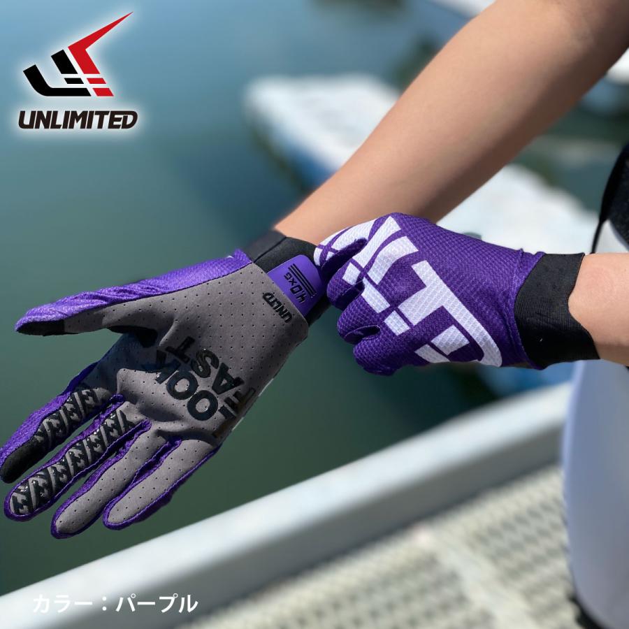 UNLIMITED アンリミテッド グローブ メンズ レディース スマホ ジェットスキー 水上 バイク マリンスポーツ X-LIGHT GLOVES ULG58 | UNLIMITED | 05