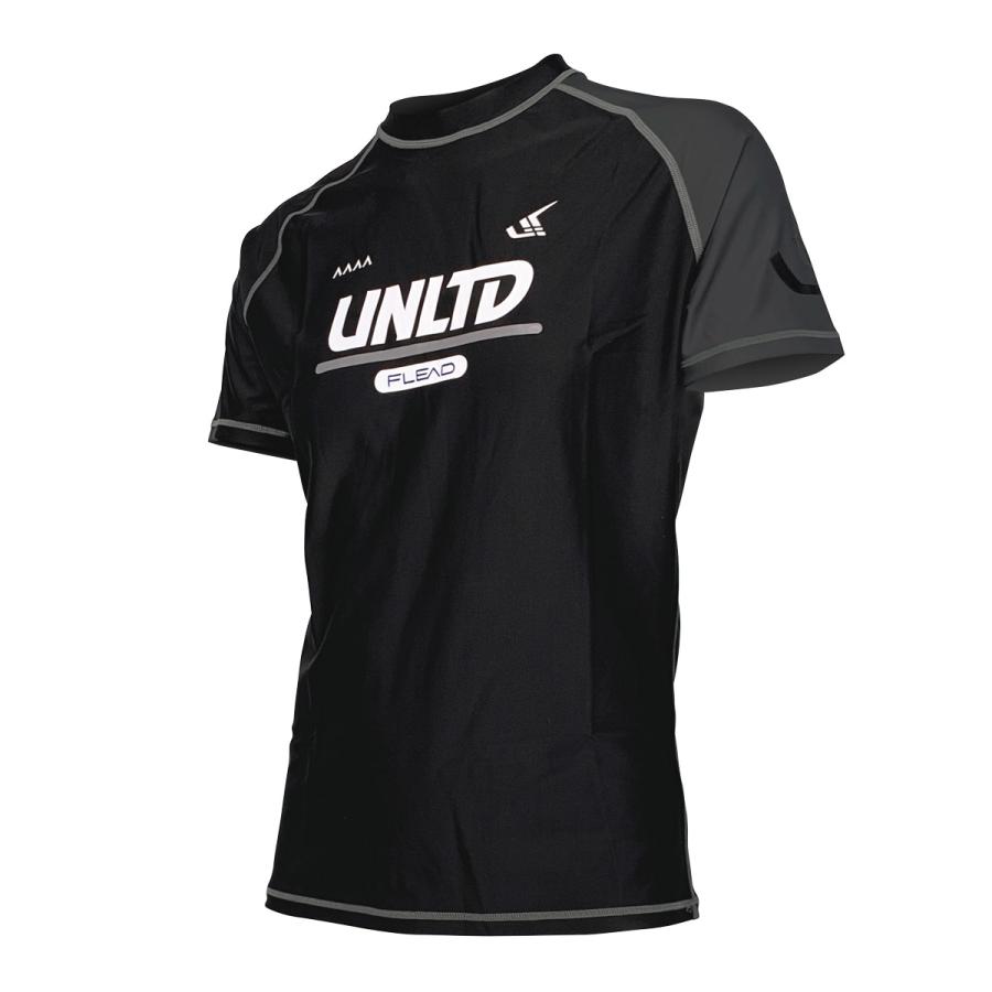 UNLIMITED アンリミテッド ラッシュガード メンズ レディース 半袖 T