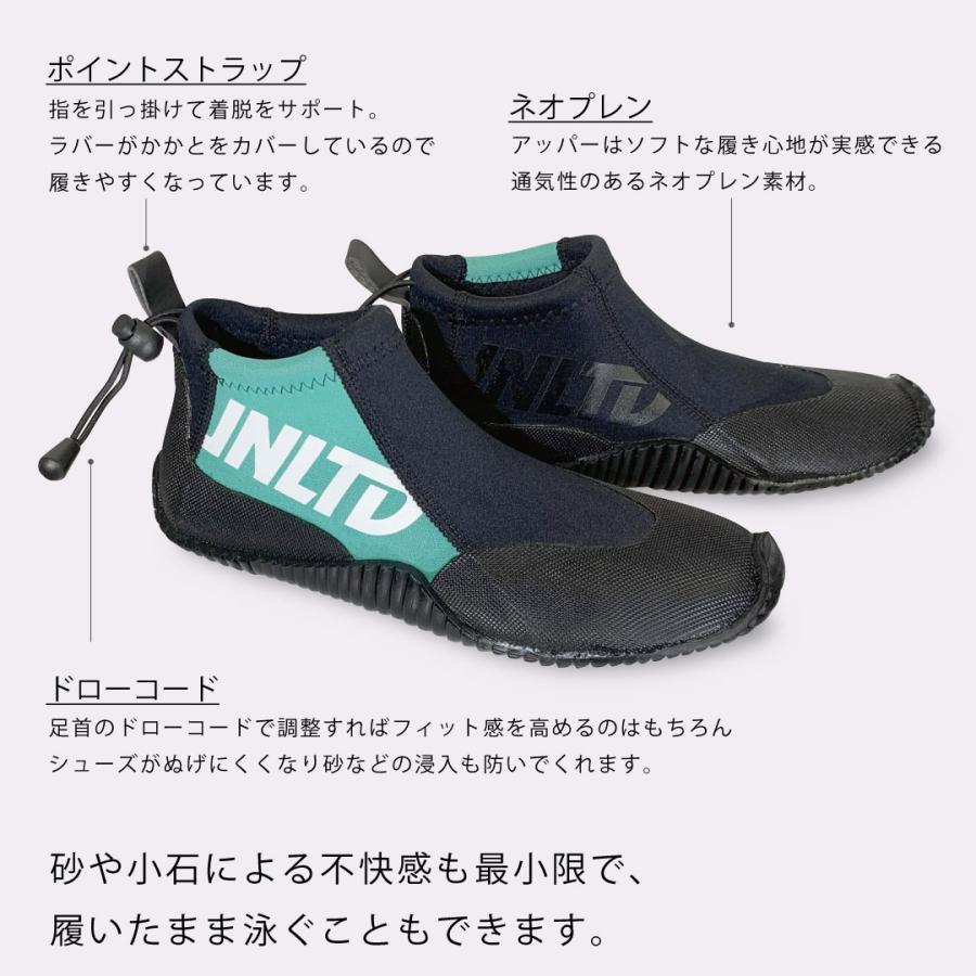 UNLIMITED アンリミテッド マリンシューズ メンズ レディース 水陸両用 ハイカット アクアフレックスブーツ UNB0601 | UNLIMITED | 10