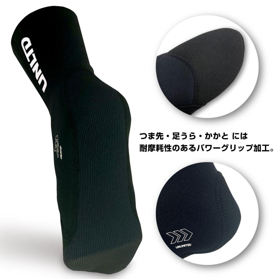 ネオプレンソックス ユニセックス スポーツソックス インナーソックス 靴下 24-28cm 防寒 UNLIMITED UNS6810 |  | 01