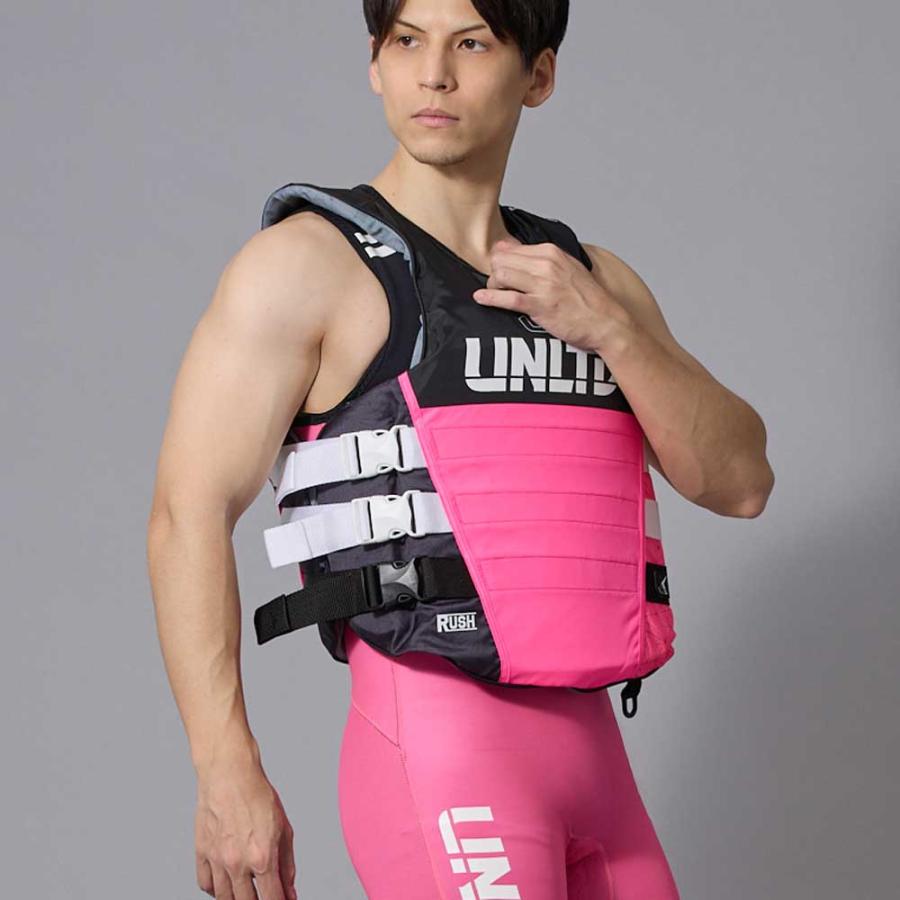 2025新作 UNLIMITED RUSH S/E ライフジャケット サイドエントリー ライフベスト 小型船舶特殊 黒/白/ティール/ピンク UV0603 |  | 17