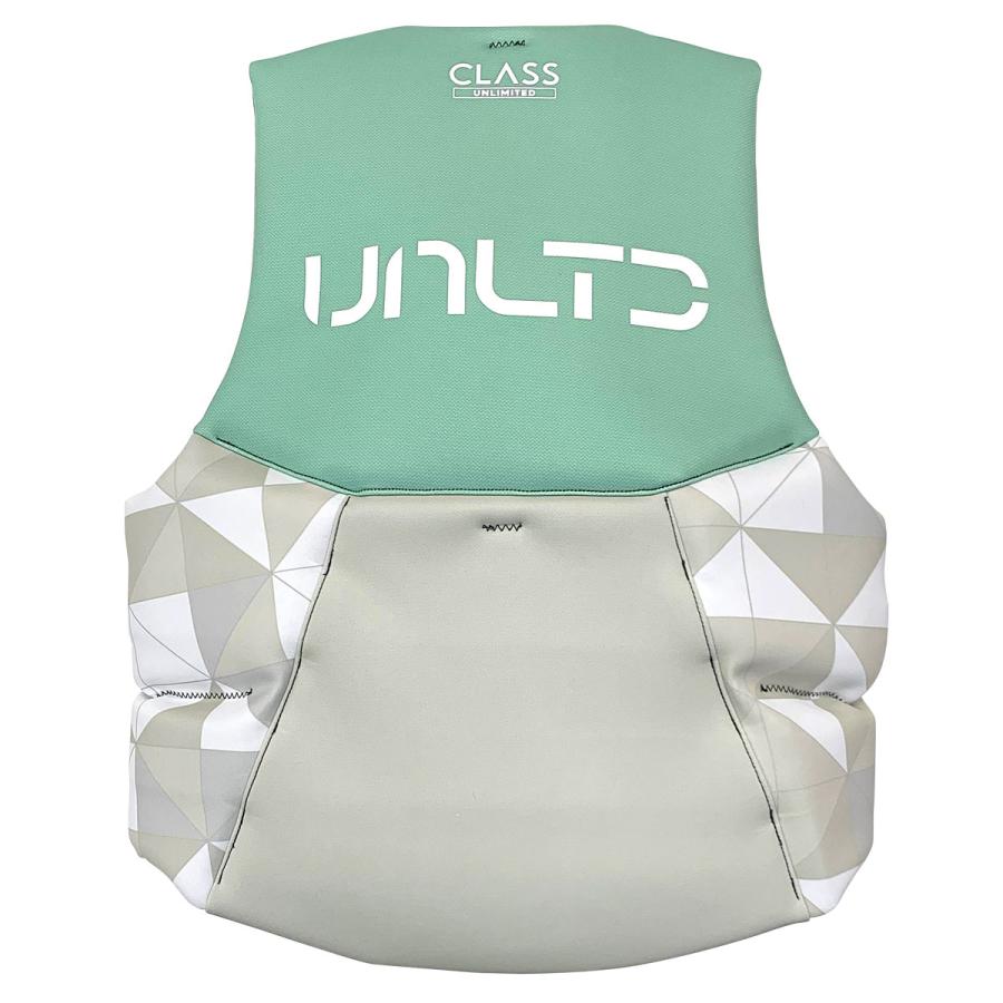 2025新作 UNLIMITED CLASS 女性用 ライフジャケット 小型特殊 黒/緑