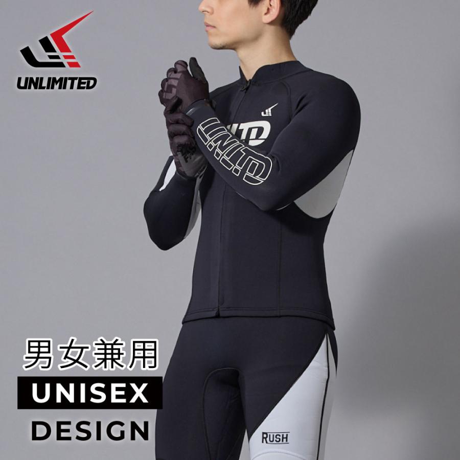 UNLIMITED RUSH ウェットジャケット 長袖 ウエットスーツ