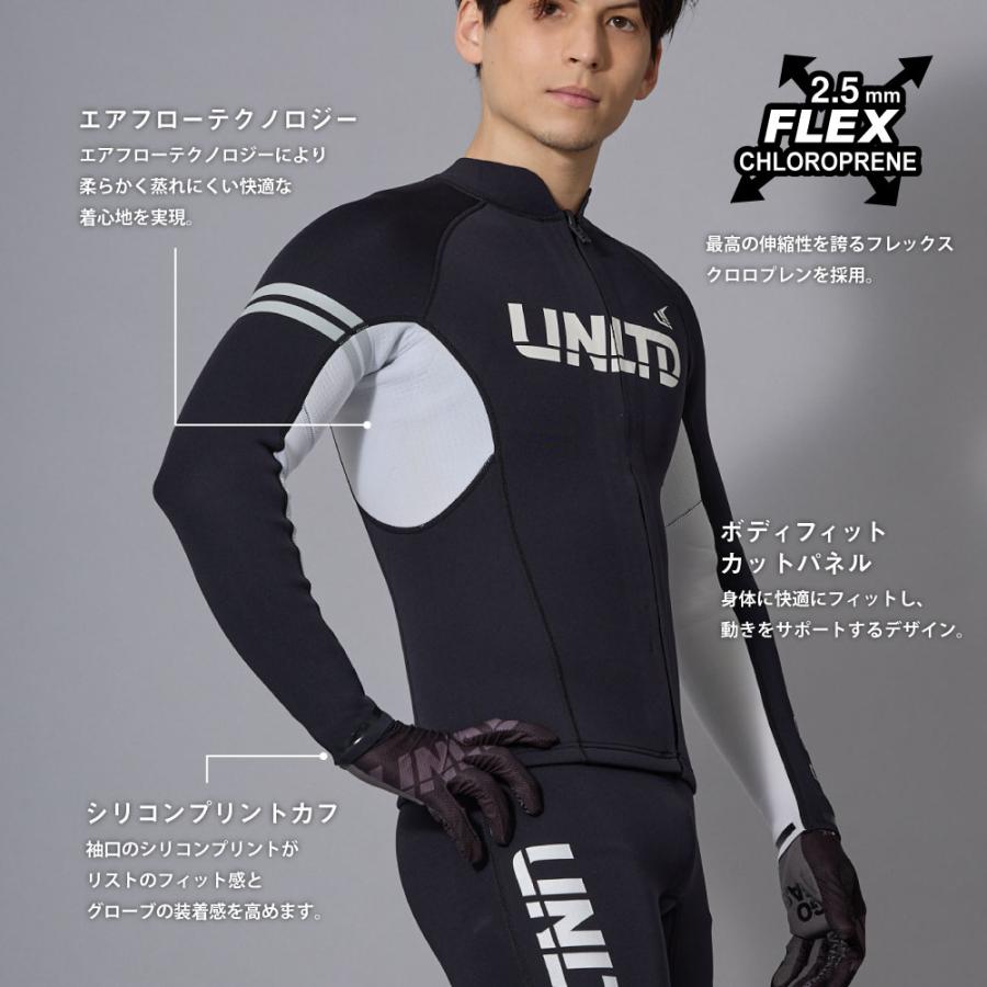 【希少】RUSH ラッシュ 長袖 タッパー ウエットスーツ メンズ サイズML サーフィン ウェットスーツ タッパー RASH メンズウェットスーツ