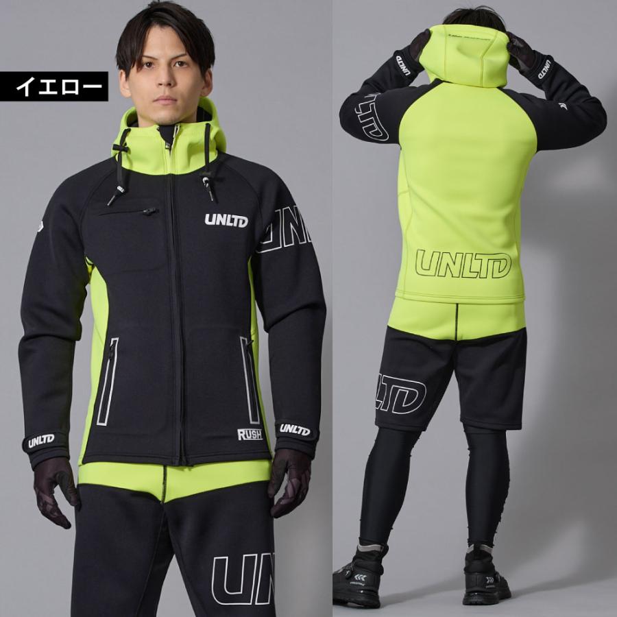 2025新作 UNLIMITED RUSH TOUR COAT ラッシュ ネオプレン ツアーコート ユニセックス ウエット素材 マリンスポーツ アウトドア UWC0615 |  | 14