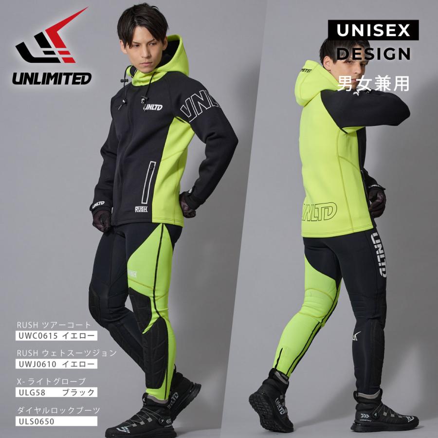 2025新作 UNLIMITED RUSH TOUR COAT ラッシュ ネオプレン ツアーコート ユニセックス ウエット素材 マリンスポーツ アウトドア UWC0615 |  | 18