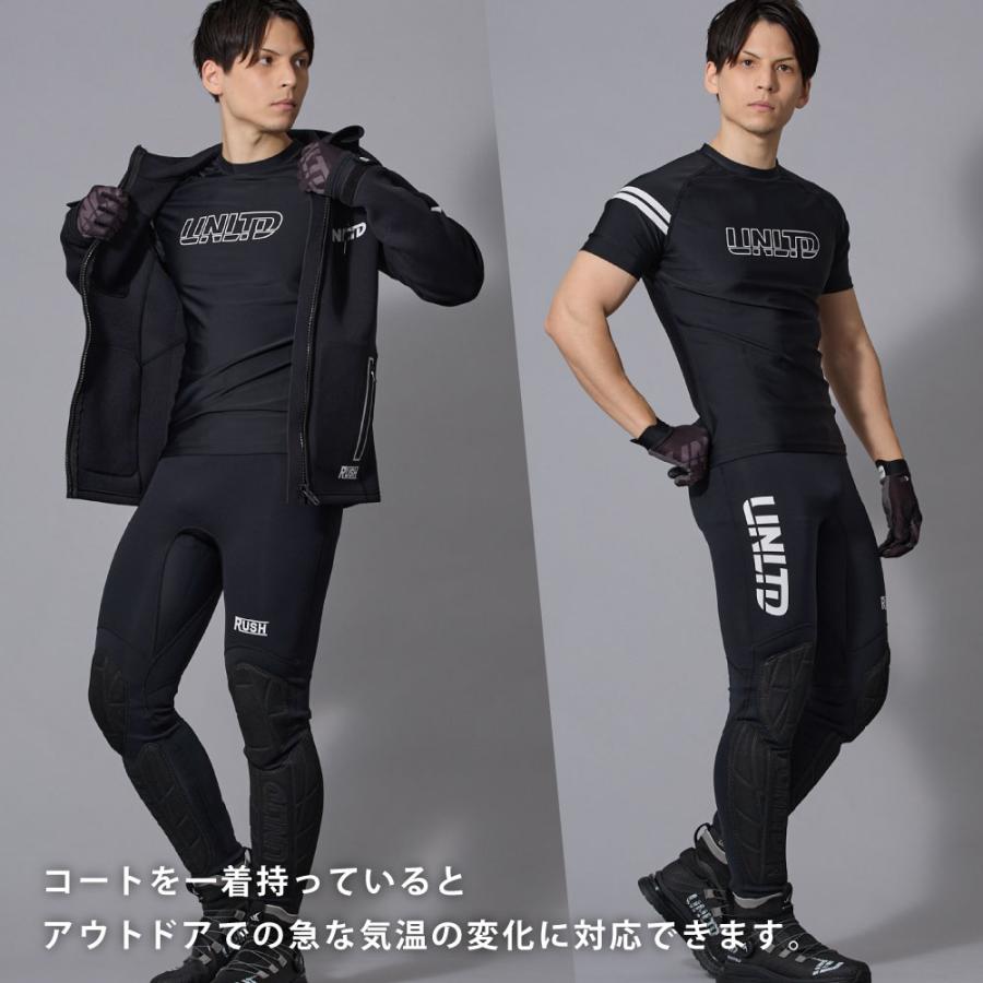 2025新作 UNLIMITED RUSH TOUR COAT ラッシュ ネオプレン ツアーコート ユニセックス ウエット素材 マリンスポーツ アウトドア UWC0615 |  | 08
