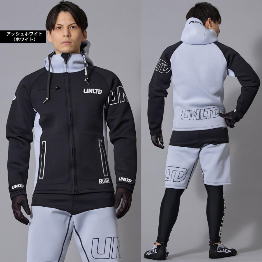 2025新作 UNLIMITED RUSH TOUR COAT ラッシュ ネオプレン ツアーコート ユニセックス ウエット素材 マリンスポーツ アウトドア UWC0615 |  | 12
