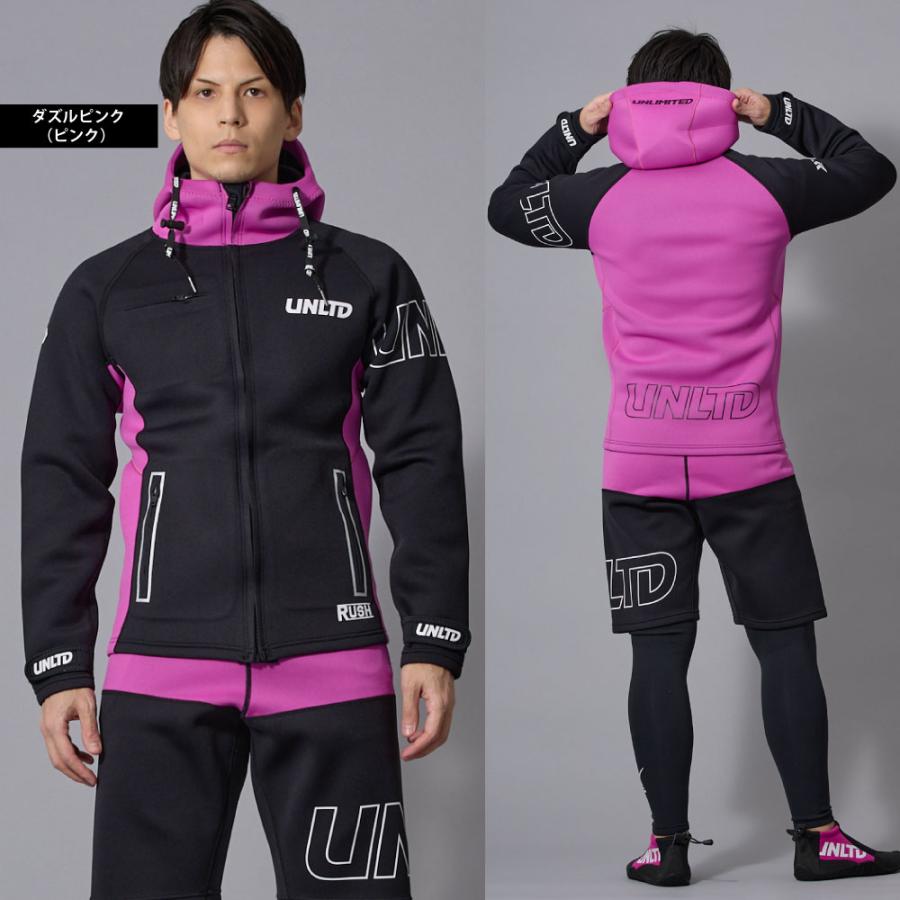 2025新作 UNLIMITED RUSH TOUR COAT ラッシュ ネオプレン ツアーコート ユニセックス ウエット素材 マリンスポーツ アウトドア UWC0615 |  | 13