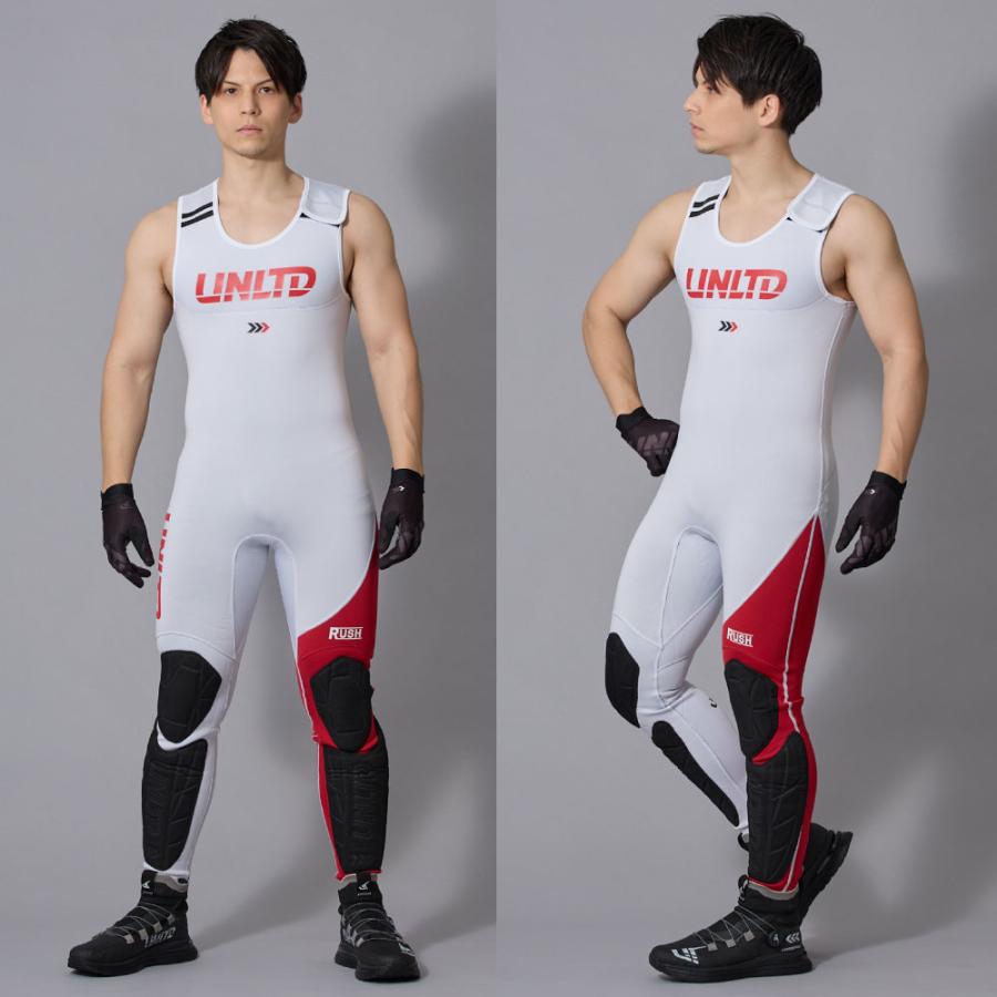 2025新作 UNLIMITED RUSH ロングジョン メンズ ウェットスーツ 黒/白/ティール/ピンク XS-XLW UWJ0610 |  | 06