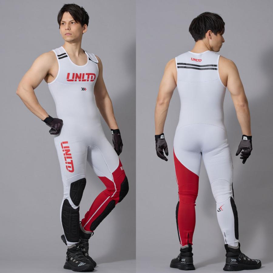 2025新作 UNLIMITED RUSH ロングジョン メンズ ウェットスーツ 黒/白/ティール/ピンク XS-XLW UWJ0610 |  | 07