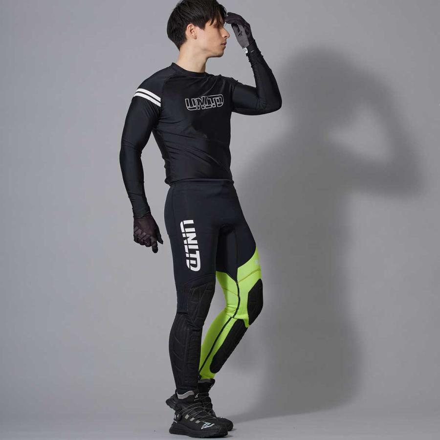 2025新作 UNLIMITED RUSH ロングパンツサポートパッド付 ウェットスーツ 水上バイク ジェットスキー 黒/黄/ピンク S-XXL UWP0612 |  | 05