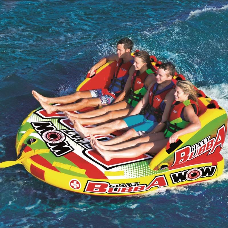 トーイングチューブ WOW ワオ 4人乗り ジャイアントブッバ バナナ