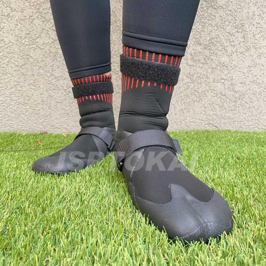 サーフブーツ 秋冬用 防寒 ハイカット ベルトタイプ サーフィン マリンスポーツ FBOMB 3mm RIPCURL WBO1HF |  | 05