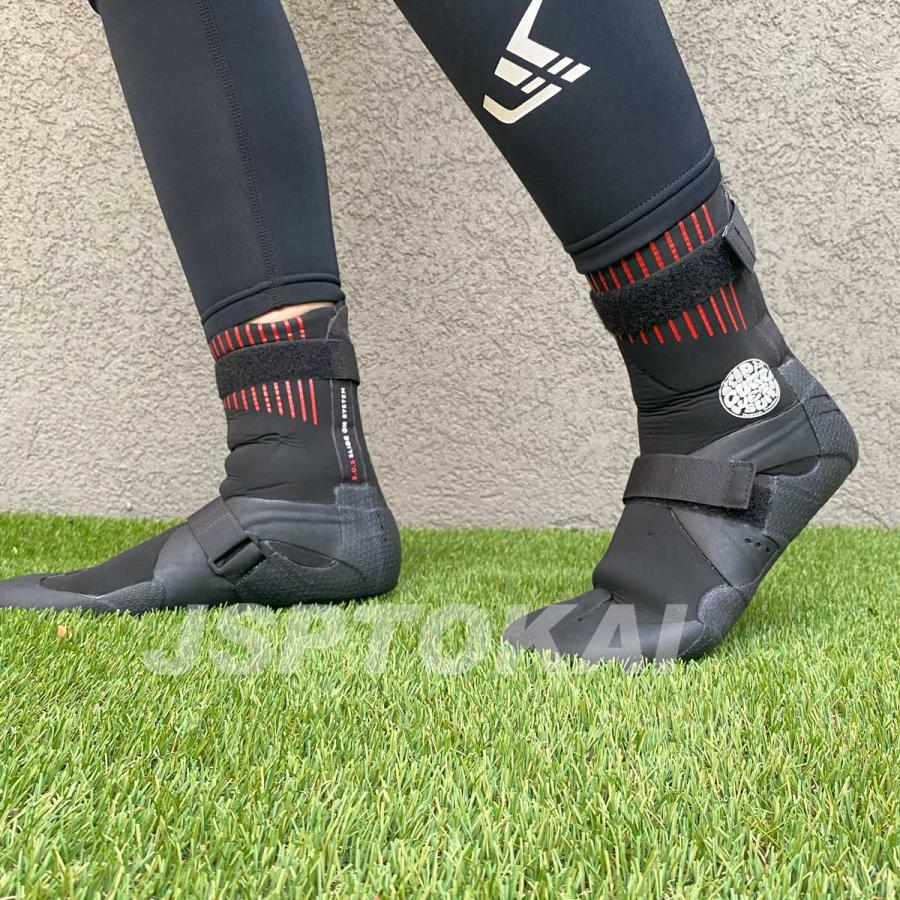 サーフブーツ 秋冬用 防寒 ハイカット ベルトタイプ サーフィン マリンスポーツ FBOMB 3mm RIPCURL WBO1HF |  | 07