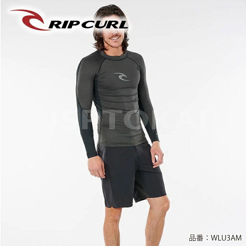 リップカール WAVES LONG SLEEVE UV TEE WLU3AM サーフ ラッシュ リップカール WAVES LONG SLEEVE UV TEE WLU3AM サーフ ラッシュ