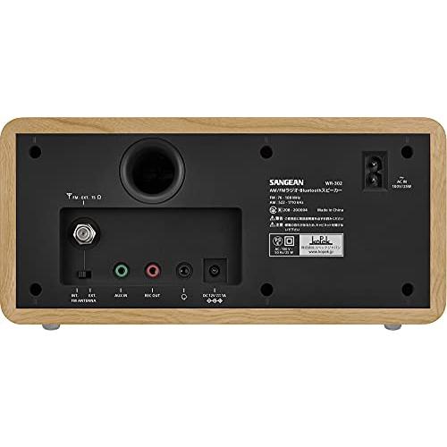 【訳あり品】 SANGEAN FM/AMラジオ対応 ブルートゥーススピーカー チェリー/ブラック WR-302 ［Bluetooth対応］ 【2380377626】(12376円)