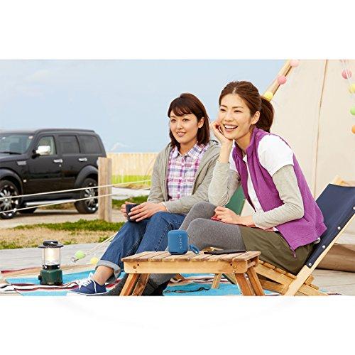 ソニー ワイヤレスポータブルスピーカー 重低音モデル SRS-XB10 : 防水/Bluetooth対応 ブルー SRS-XB10 L SRS XB10 ブルー