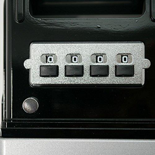 ASAHI キーポスト 暗証番号式鍵保管箱 KPN-40 KPN シルバー 巾124×厚さ68×高さ160mm